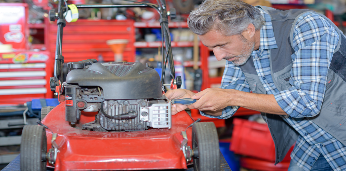 Lawn equipment repair shop hotsell